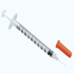 Syringe Insulin with needle