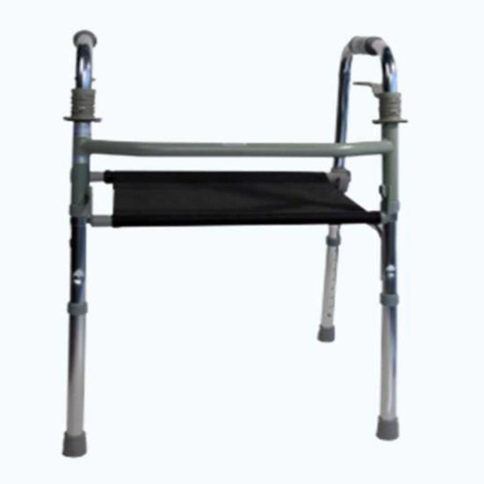 Aluminum walker, Dual trigger with seat, adjustable