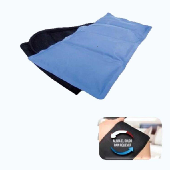 Gel pack for cold/hot protective pouch lumbar