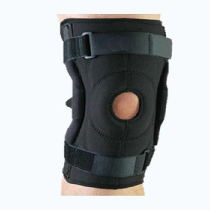 Neoprene hinged knee brace