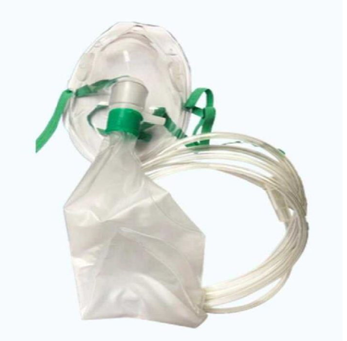 Oxygen mask Not- Rebreathing bag